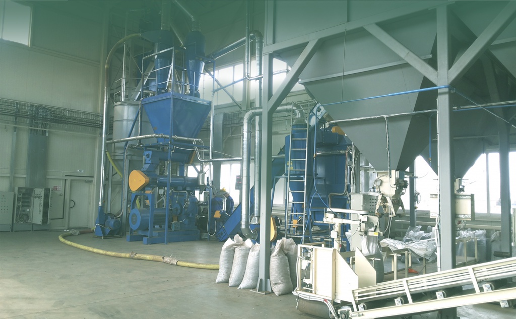 Technological solutions for the granulation of wood waste